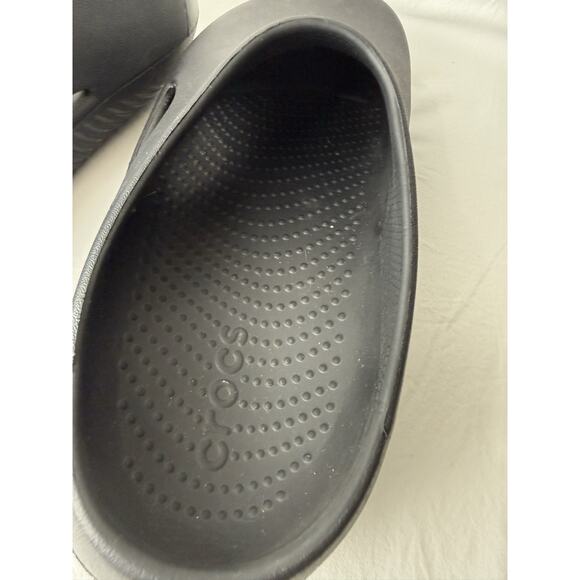 Crocs Mellow Recovery Clogs Black Unisex Men’s 8 Women’s 10 Comfort Slides - Picture 8 of 10